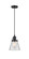 Franklin Restoration LED Mini Pendant in Matte Black (405|201CSW-BK-G62-LED)