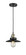 Franklin Restoration LED Mini Pendant in Matte Black (405|201CSW-BK-M6-LED)