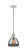 Franklin Restoration One Light Mini Pendant in Polished Nickel (405|201CSW-PN-G173)