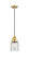 Franklin Restoration LED Mini Pendant in Satin Gold (405|201CSW-SG-G52-LED)