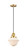 Franklin Restoration One Light Mini Pendant in Satin Gold (405|201CSW-SG-G531)