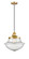 Franklin Restoration One Light Mini Pendant in Satin Gold (405|201CSW-SG-G544)