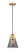 Franklin Restoration One Light Mini Pendant in Satin Gold (405|201CSW-SG-G63)