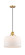Franklin Restoration One Light Mini Pendant in Satin Gold (405|201CSW-SG-G71-L)
