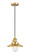 Franklin Restoration One Light Mini Pendant in Satin Gold (405|201CSW-SG-M4)