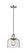 Franklin Restoration One Light Mini Pendant in Brushed Satin Nickel (405|201CSW-SN-G74)