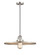 Franklin Restoration One Light Mini Pendant in Brushed Satin Nickel (405|201CSW-SN-MFR-SN-16)