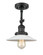Franklin Restoration LED Semi-Flush Mount in Matte Black (405|201F-BK-G1)