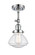 Franklin Restoration One Light Semi-Flush Mount in Polished Chrome (405|201F-PC-G324)
