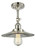 Franklin Restoration LED Semi-Flush Mount in Polished Nickel (405|201F-PN-G2-LED)