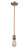 Franklin Restoration One Light Mini Pendant in Antique Copper (405|201S-AC)