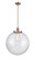 Franklin Restoration One Light Pendant in Antique Copper (405|201S-AC-G204-18)