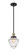 Franklin Restoration One Light Mini Pendant in Black Antique Brass (405|201S-BAB-G664-7)