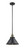 Franklin Restoration One Light Mini Pendant in Black Antique Brass (405|201S-BAB-M10-BK)