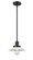 Franklin Restoration One Light Mini Pendant in Matte Black (405|201S-BK-G1)