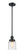 Franklin Restoration One Light Mini Pendant in Matte Black (405|201S-BK-G513)