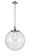 Franklin Restoration One Light Pendant in Polished Chrome (405|201S-PC-G204-16)