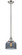 Franklin Restoration One Light Mini Pendant in Polished Nickel (405|201S-PN-G73)