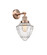 Franklin Restoration LED Wall Sconce in Antique Copper (405|203-AC-G664-7-LED)