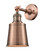 Franklin Restoration One Light Wall Sconce in Antique Copper (405|203-AC-M9-AC)