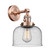 Franklin Restoration One Light Wall Sconce in Antique Copper (405|203SW-AC-G74)