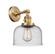 Franklin Restoration One Light Wall Sconce in Brushed Brass (405|203SW-BB-G74)