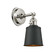 Franklin Restoration LED Wall Sconce in Polished Nickel (405|203SWBP-PN-M9-BK)