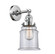 Franklin Restoration One Light Wall Sconce in Polished Chrome (405|203SW-PC-G182)