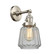 Franklin Restoration One Light Wall Sconce in Brushed Satin Nickel (405|203SW-SN-G142)
