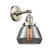 Franklin Restoration One Light Wall Sconce in Brushed Satin Nickel (405|203SW-SN-G173)
