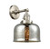 Franklin Restoration One Light Wall Sconce in Brushed Satin Nickel (405|203SW-SN-G78)