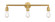 Franklin Restoration Three Light Bath Vanity in Satin Gold (405|205-SG)