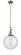 Franklin Restoration One Light Mini Pendant in Antique Brass (405|206-AB-G204-12)