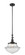 Franklin Restoration One Light Mini Pendant in Matte Black (405|206-BK-G542)
