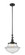 Franklin Restoration LED Mini Pendant in Matte Black (405|206-BK-G542-LED)