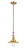 Franklin Restoration LED Mini Pendant in Satin Gold (405|206-SG-M4-LED)