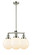 Franklin Restoration LED Chandelier in Polished Nickel (405|207-PN-G201-8-LED)