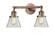 Franklin Restoration Two Light Bath Vanity in Antique Copper (405|208-AC-G62)