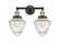 Franklin Restoration Two Light Bath Vanity in Black Antique Brass (405|208-BAB-G664-7)