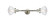 Franklin Restoration LED Bath Vanity in Brushed Satin Nickel (405|208L-SN-G324-LED)