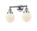 Franklin Restoration Two Light Bath Vanity in Polished Chrome (405|208-PC-G201-6)
