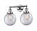 Franklin Restoration LED Bath Vanity in Polished Chrome (405|208-PC-G202-8-LED)