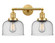Franklin Restoration Two Light Bath Vanity in Satin Gold (405|208-SG-G74)