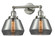 Franklin Restoration Two Light Bath Vanity in Brushed Satin Nickel (405|208-SN-G173)