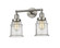 Franklin Restoration Two Light Bath Vanity in Brushed Satin Nickel (405|208-SN-G184)