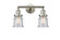 Franklin Restoration Two Light Bath Vanity in Brushed Satin Nickel (405|208-SN-G184S)