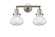 Franklin Restoration Two Light Bath Vanity in Brushed Satin Nickel (405|208-SN-G322)