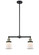 Franklin Restoration LED Island Pendant in Black Antique Brass (405|209-BAB-G181S-LED)