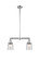 Franklin Restoration Two Light Island Pendant in Polished Chrome (405|209-PC-G52)