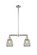 Franklin Restoration LED Island Pendant in Polished Nickel (405|209-PN-G142-LED)